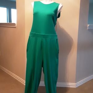 New York And Company Wide-Leg Jumpsuit Capri Style